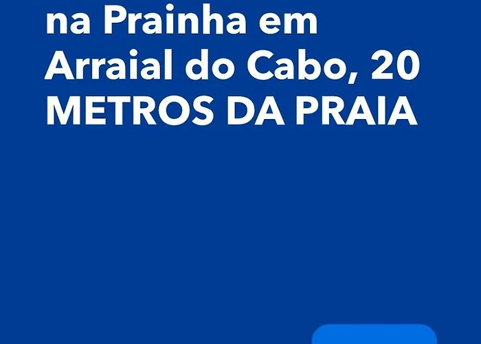 Casa Com 2 Quartos Na Prainha Em Arraial Do Cabo, 20 Metros Da Praia